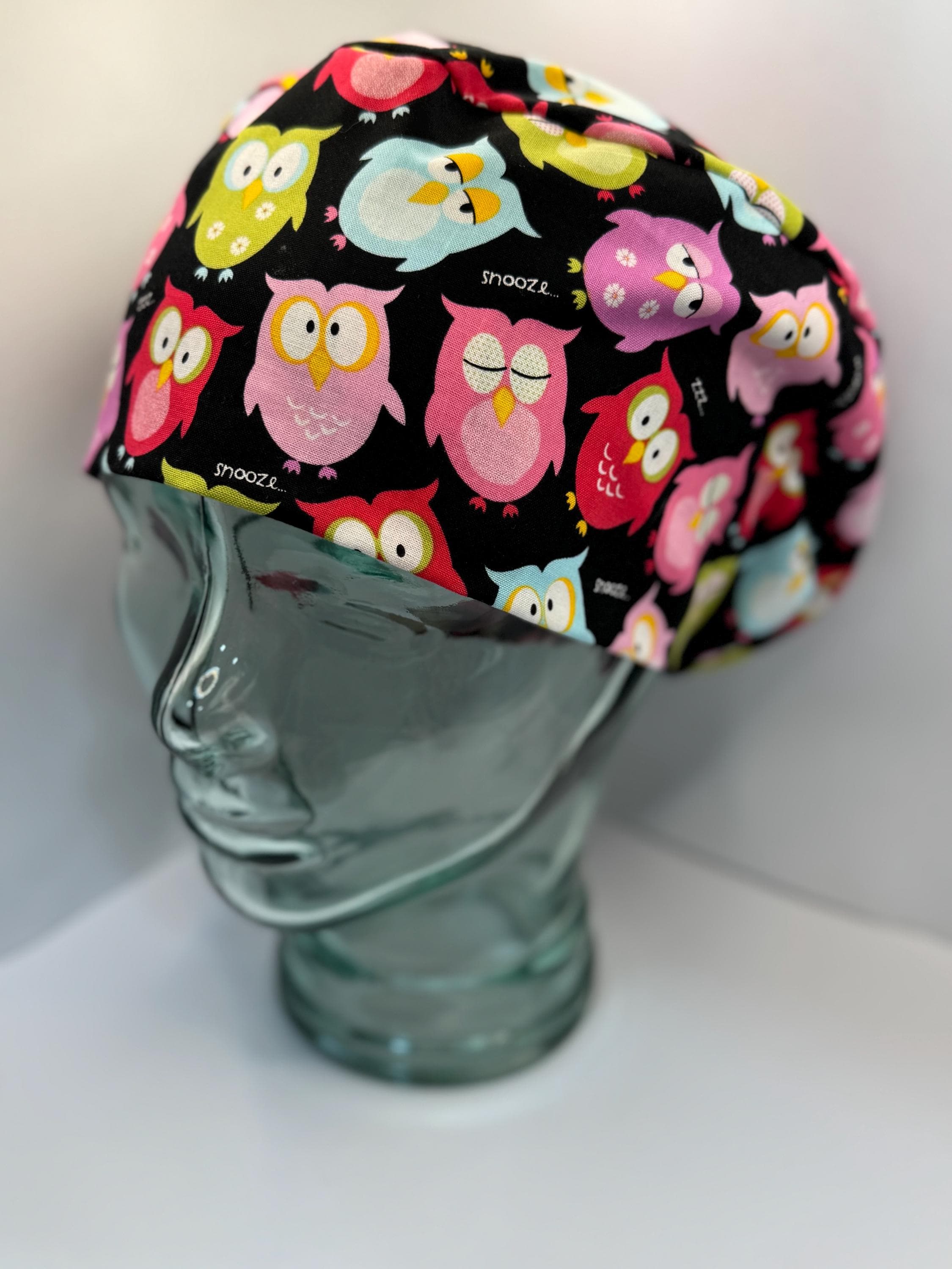 Rainbow Owls Women’s Scrub Cap