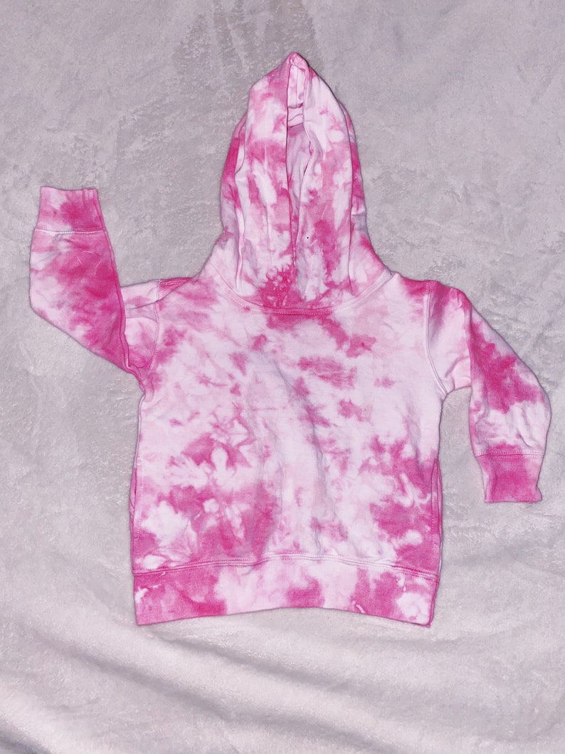 Kids tie-dye hoodie toddler tie dye kids made to order
