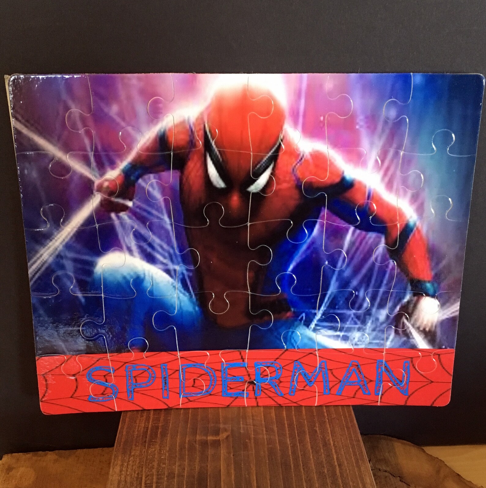 Spiderman Puzzle for Kids 30 piece Sublimated Gift for Kids Etsy