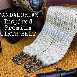 Mandalorian Girth Belt in Premium Blend **You Pick The Color**