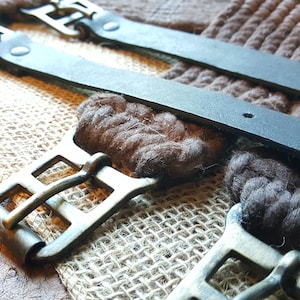 Boba Fett Empire Strikes Back style Girth Belt (Brown Version)