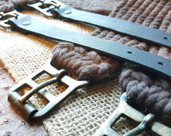 Boba Fett Empire Strikes Back style Girth Belt (Brown Version)