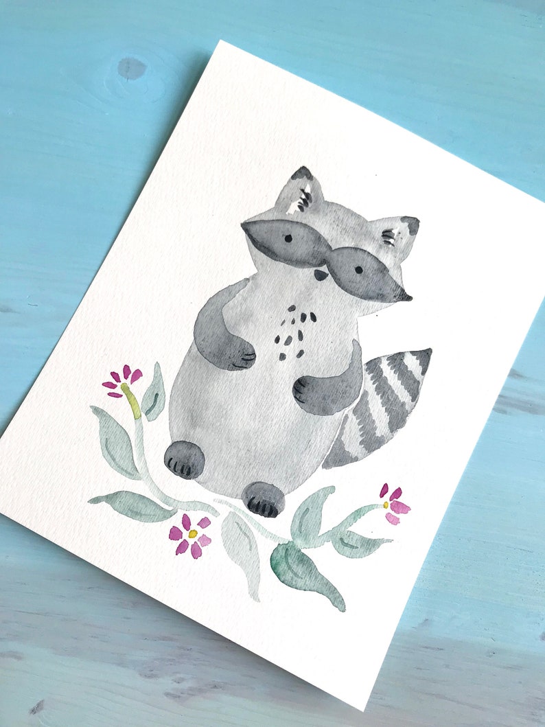 Woodland Animals Nursery Prints Set Woodland Nursery Forest Etsy