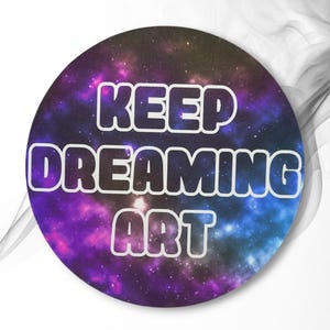 Galaxy Dab Mat | Keep Dreaming Art Space Dab Pad
