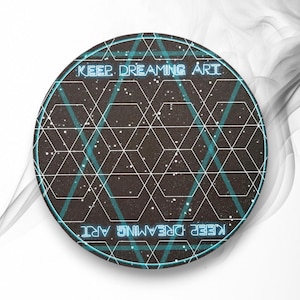 Astral Dab Mat, Podkładka pod bonga i olejki, Podkładka pod mysz Sacred Geometry
