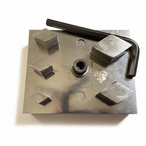 Diamantvorm schijfsnijder | Metalen ponsgereedschap, zilversmeden