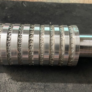 R-015 | Wire Economy Rolling mill Roll | Bangle Wire Roll | Copper Sheet | Brass | Aluminium | Silver Jewelry | New Pattern | Silver | Gold