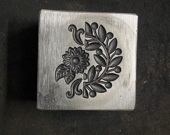 Flower block | Branch block | branch - flower die | impression die | embossing branch | jewelry branch | flower stalk | charm die