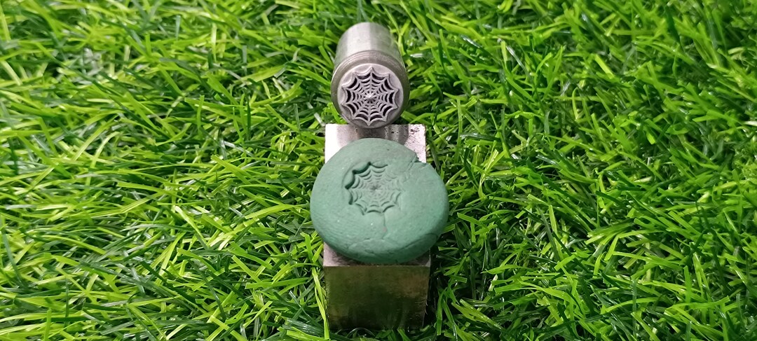 Spider Web Metal Stamp: Jewelry Punching Tool (15mm) - Etsy