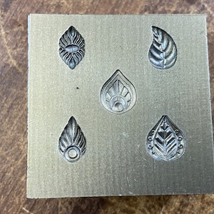 Multiple shot vintage | Short Plate | Impression Dies | Customized | Jewelry die | Charm Die | Jewelry making tool| Metal Die| Silversmith