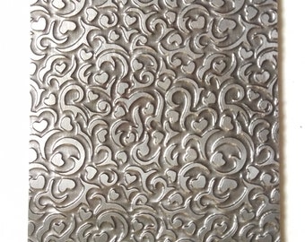 Texture Plate for Rolling Mill & Hydraulic Press | Rolling Mill | Copper Sheet | | Silver Jewelry | New texture Pattern | Unique | Fancy