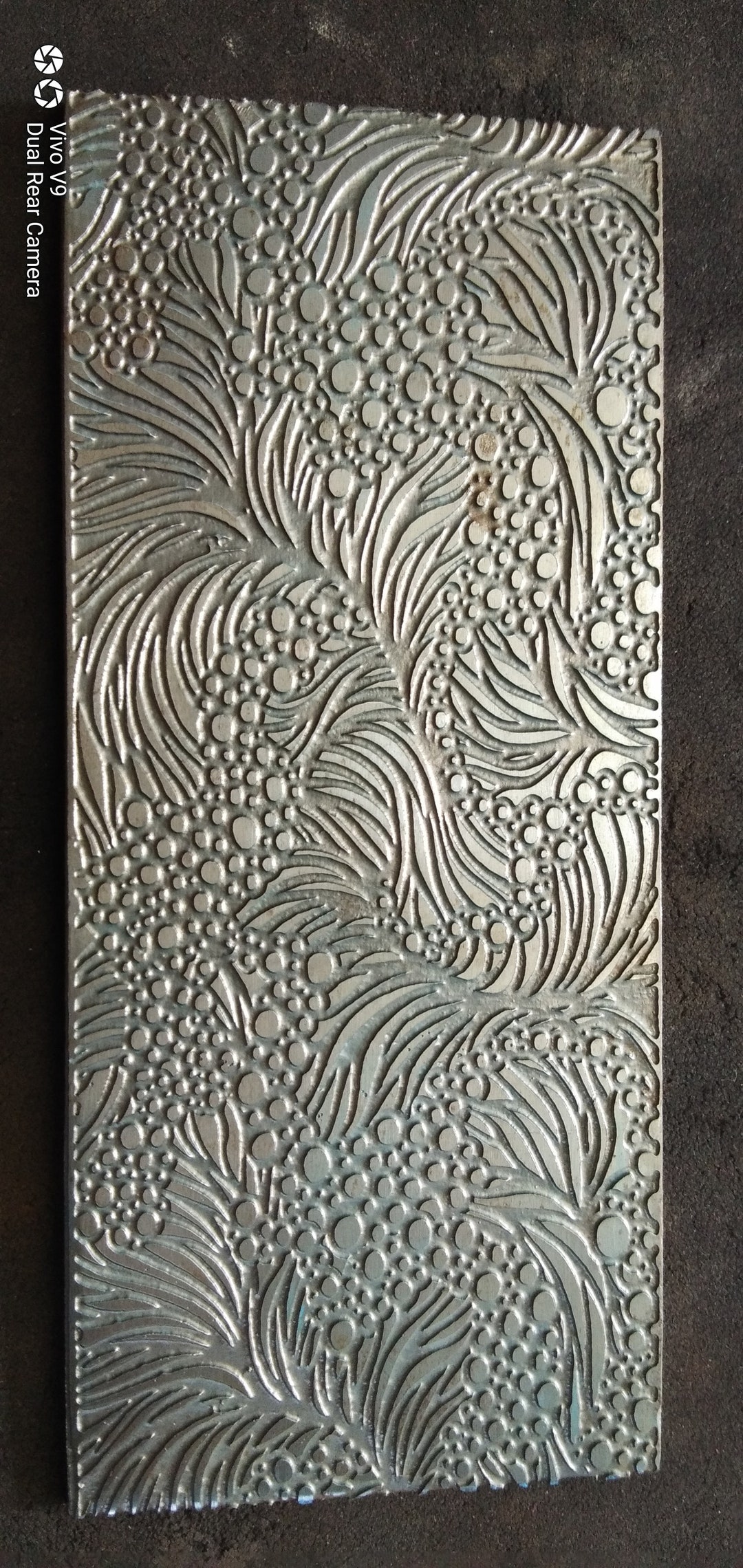 Floral Texture Plate for Rolling Mill & Hydraulic Press - Steel - Etsy