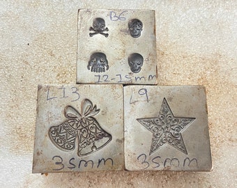 Impression Dies |Concho Die | Concho | Jewelry tools | Metal Dies | metal tools | Forming tools | Embossing die | Jewelry die | Charm Die