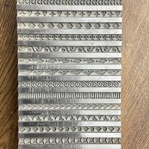 Steel Wire Die: Jewelry Patterning, Silversmithing Tool (4mm x 60mm)