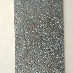 Texture Plate for Rolling Mill & Hydraulic Press | Rolling Mill | Copper Sheet | | Silver Jewelry | New texture Pattern | Unique | Fancy