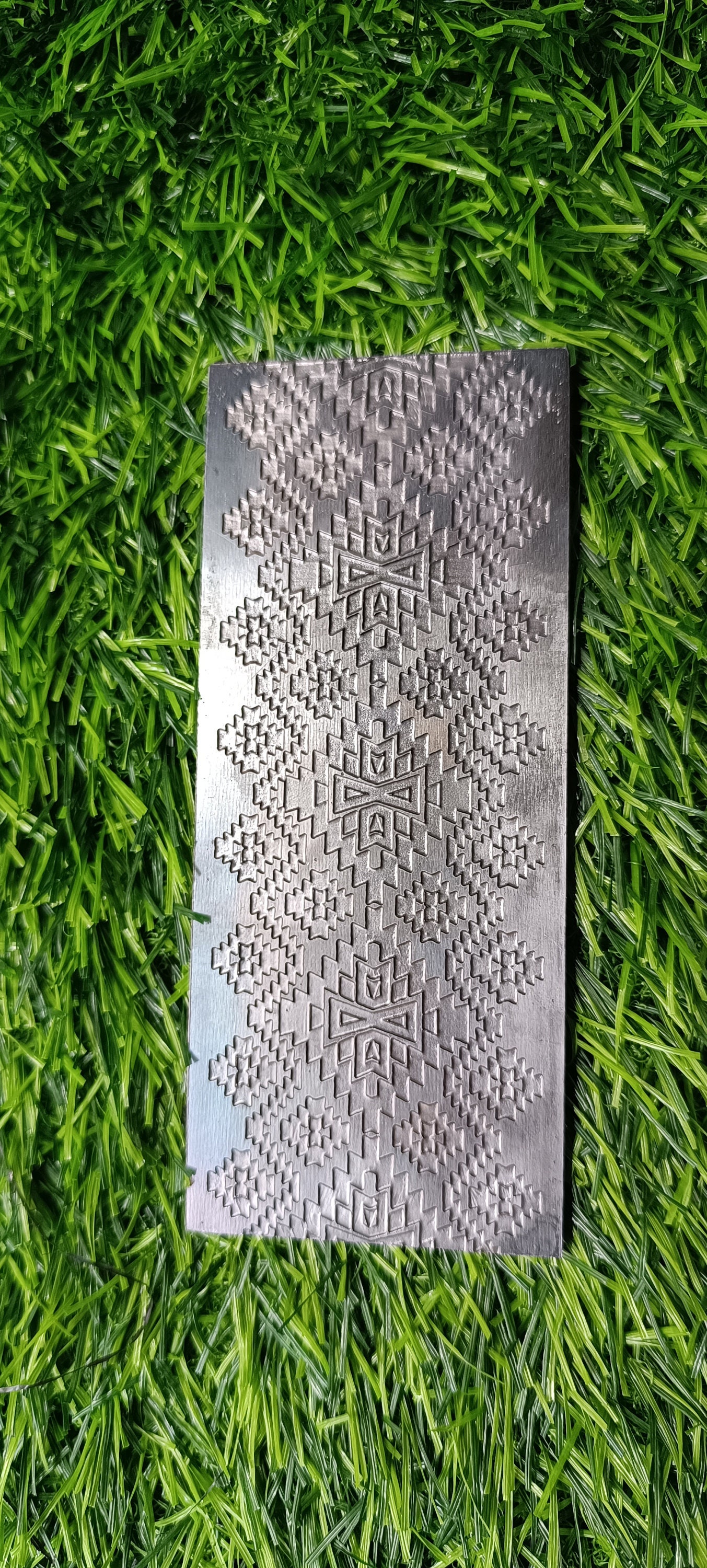Steel Texture Plate: Geometric Design for Rolling Mill - Etsy