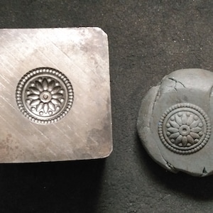Impression Dies |Concho Die | Concho | Charm Die | Jewelry tools | Metal Dies | Silversmithing tools | Forming tools