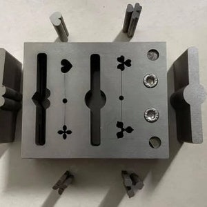 Multi Shape Disc Cutter | Flower | Heart | Disc Cutter | Ring Disc Cutter | Jewelry Die | Cutting Die | Chip Die | Bracelet Die | Big Die |