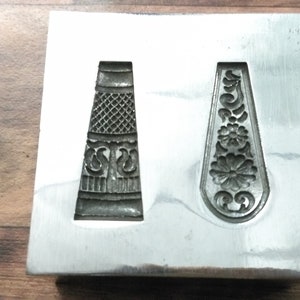 Stålavtrycksstans: Smyckesverktyg, Silversmide (10 mm/15 mm/25 mm)