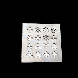 Multiple shot vintage | Short Plate | Impression Dies | Customized | Jewelry die | Charm Die | Jewelry making tool| Metal Die| Silversmith