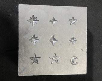 Multiple shot vintage | Short Plate | Impression Dies | Customized | Jewelry die | Charm Die | Jewelry making tool| Metal Die| Silversmith