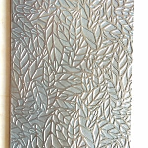 Floral Steel Texture Plate | Metal Clay Embossing Tool