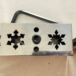 Antique Disc Cutter: Jewelry Shape Punch, Pendant, Earring