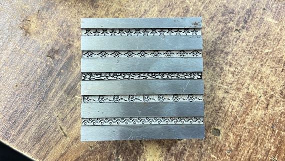 Wire Impression Die | Jewelry Making Tool | Precision Wire Patterning Die | Silversmithing Metal Forming Tool