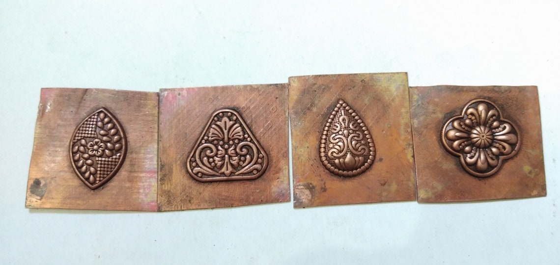 Copper Stamping 8 in 1 Box Etsy