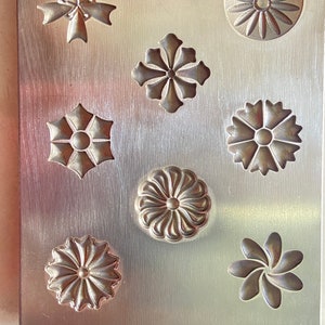 Multiple shot vintage | Short Plate | Impression Dies | Customized | Jewelry die | Charm Die | Jewelry making tool| Metal Die| Silversmith