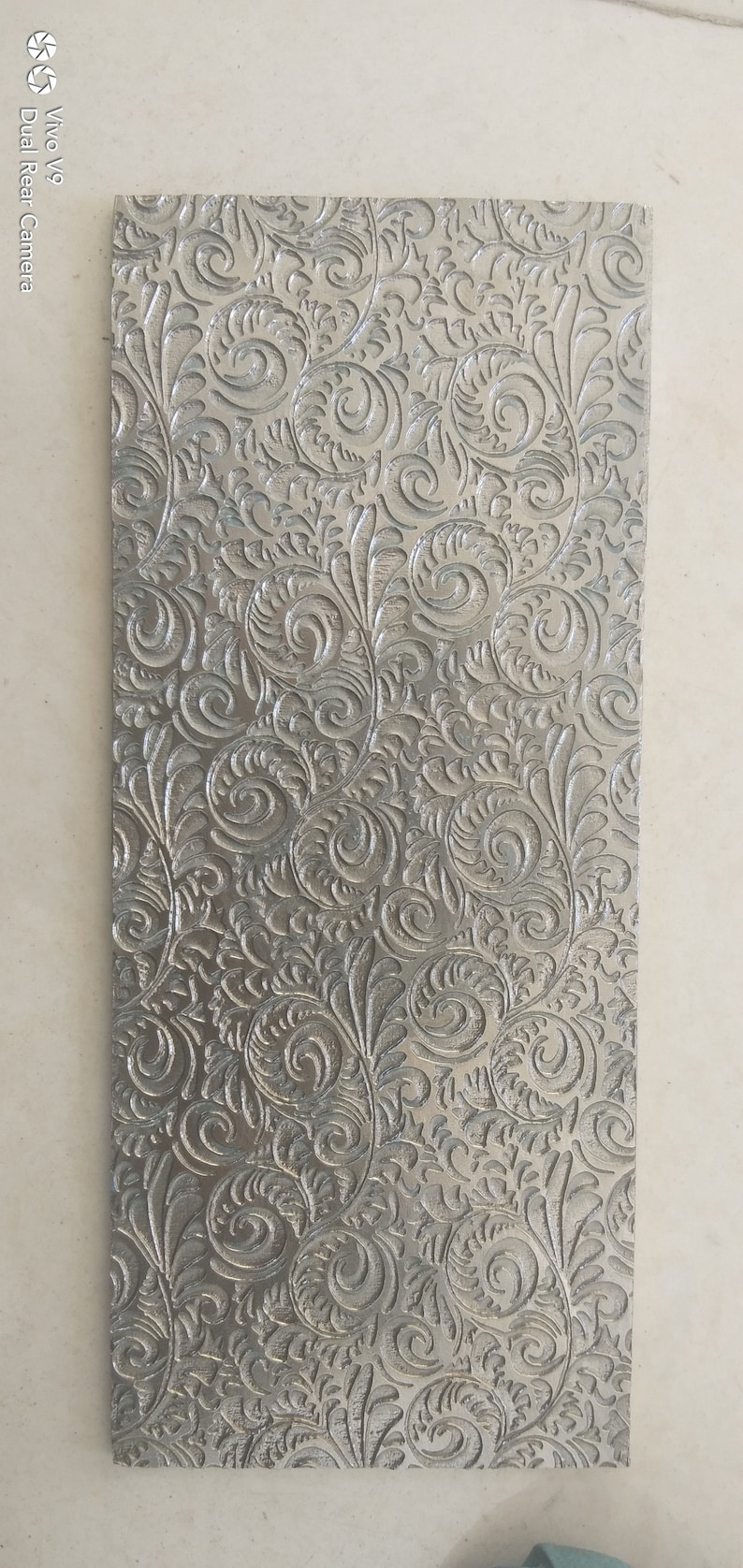 Rolling mill texture plate