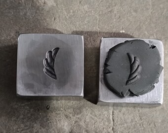 Steel Jewelry Die: Wing Design, Metalworking Tool (20mm)
