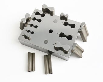 Bracelet Chain Die Set, Steel Jewelry Punch Tool, Metal Cutting