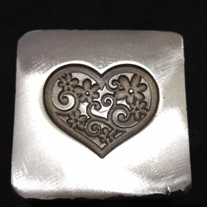 Impression Dies | Individuelle Abdruckwürfel | Schmuckwürfel | Charm Würfel | Schmuckwerkzeug | Metall Dies | Silberschmiedewerkzeug | GRÖSSE 25 MM