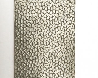 Steel Texture Plate for Rolling Mill: Jewelry Making Supplies (2.5” x 6”)