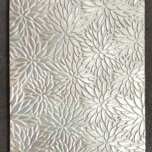 Designer Texture Plate for Rolling Mill & Hydraulic Press | Rolling Mill | Copper Sheet | | Silver Jewelry | leather texture Pattern