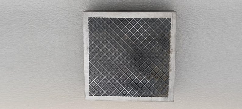 Floral Texture Plate | Jewelry Making Tool | Crosshatch Metal Embossing ...