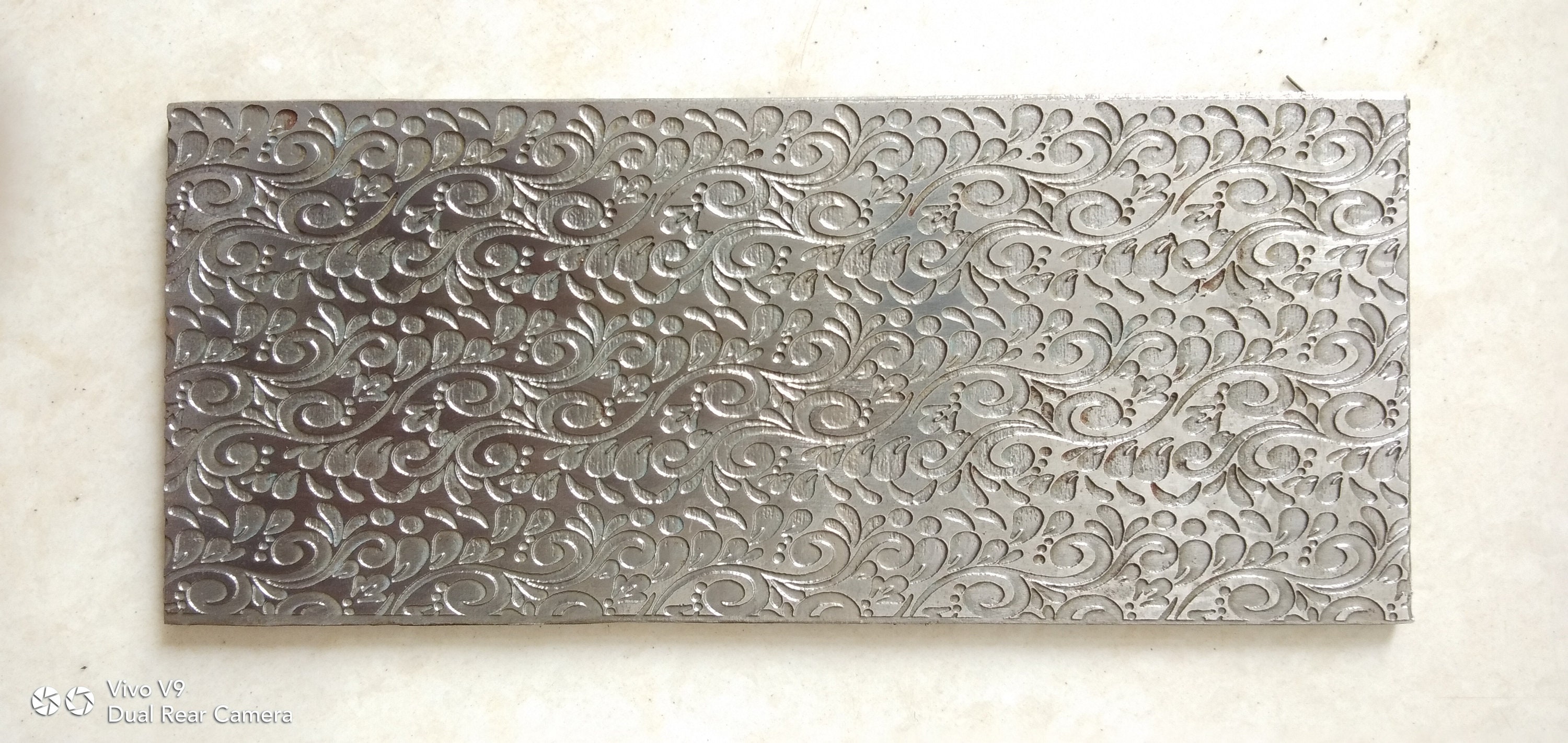 Rolling mill Texture plate 123 Etsy