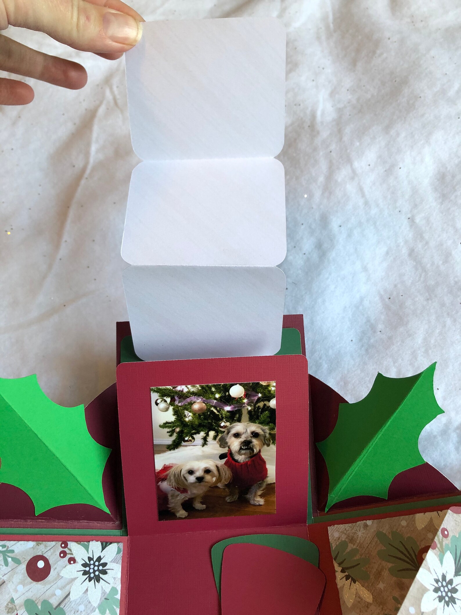 Christmas Exploding Box SVG Digital Cricut Pattern Template Etsy