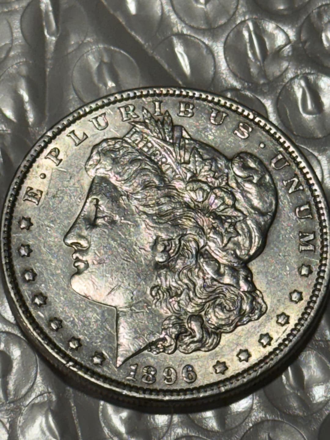 1896年モルガン銀貨！#170。 - Etsy 日本