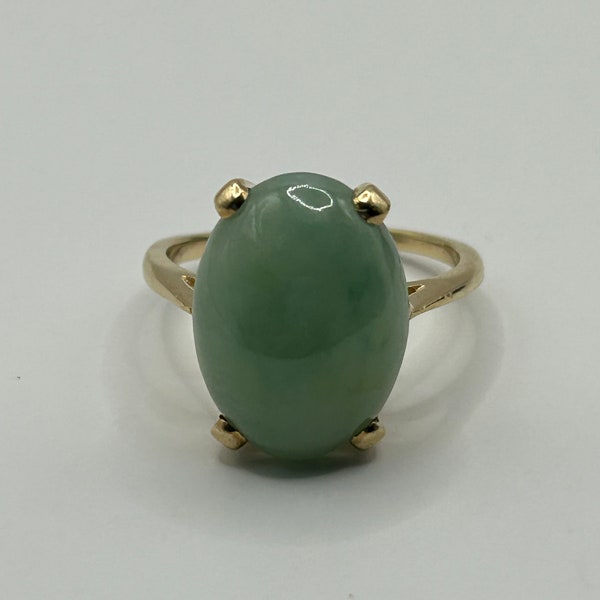 Jade 14k Gold Ring!  #94.