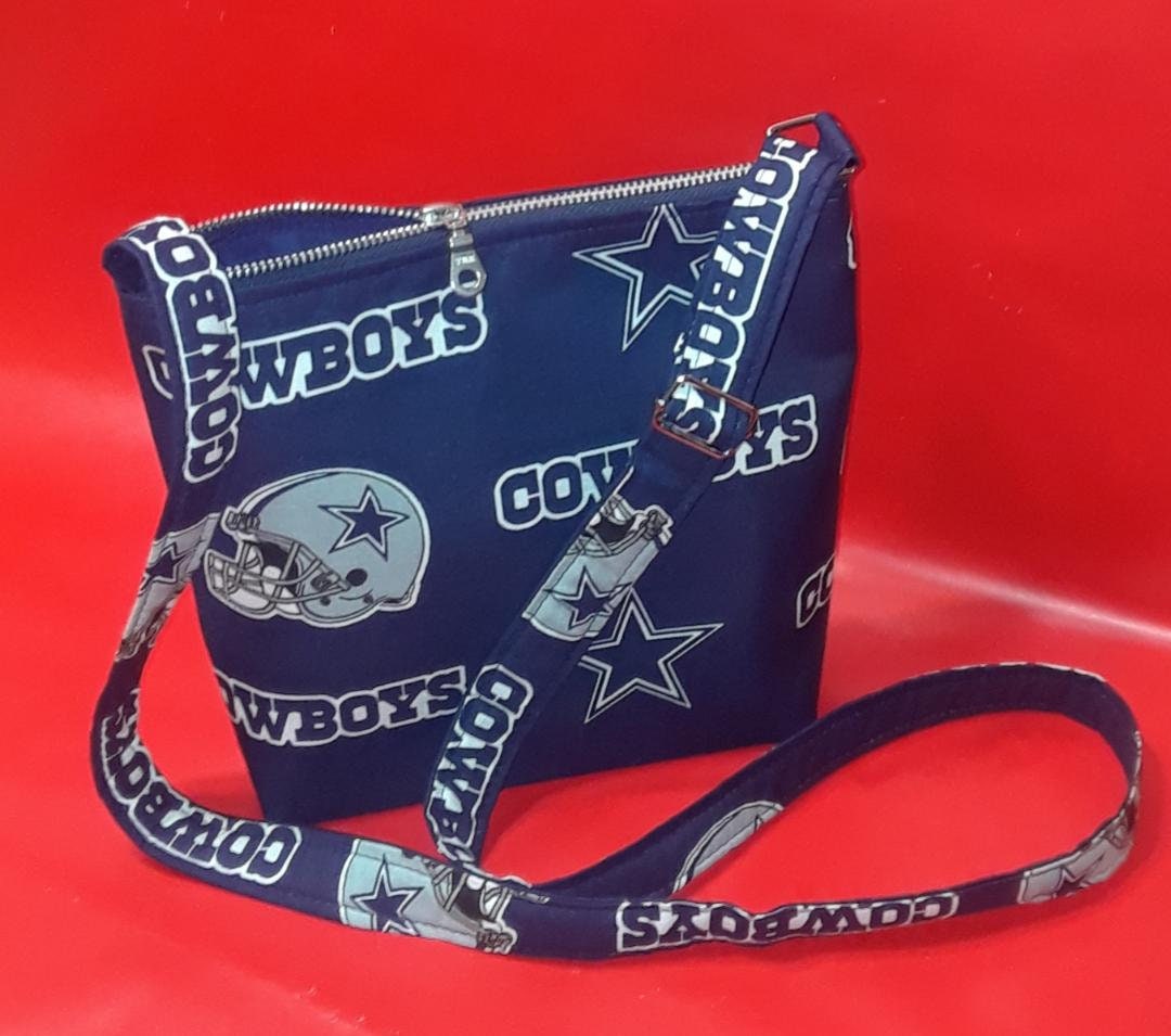 NFL Dallas Cowboys Crossbody-logo, NFL Dallas Cowboys Purse, Dallas Cowboys Stadium Bag - Etsy