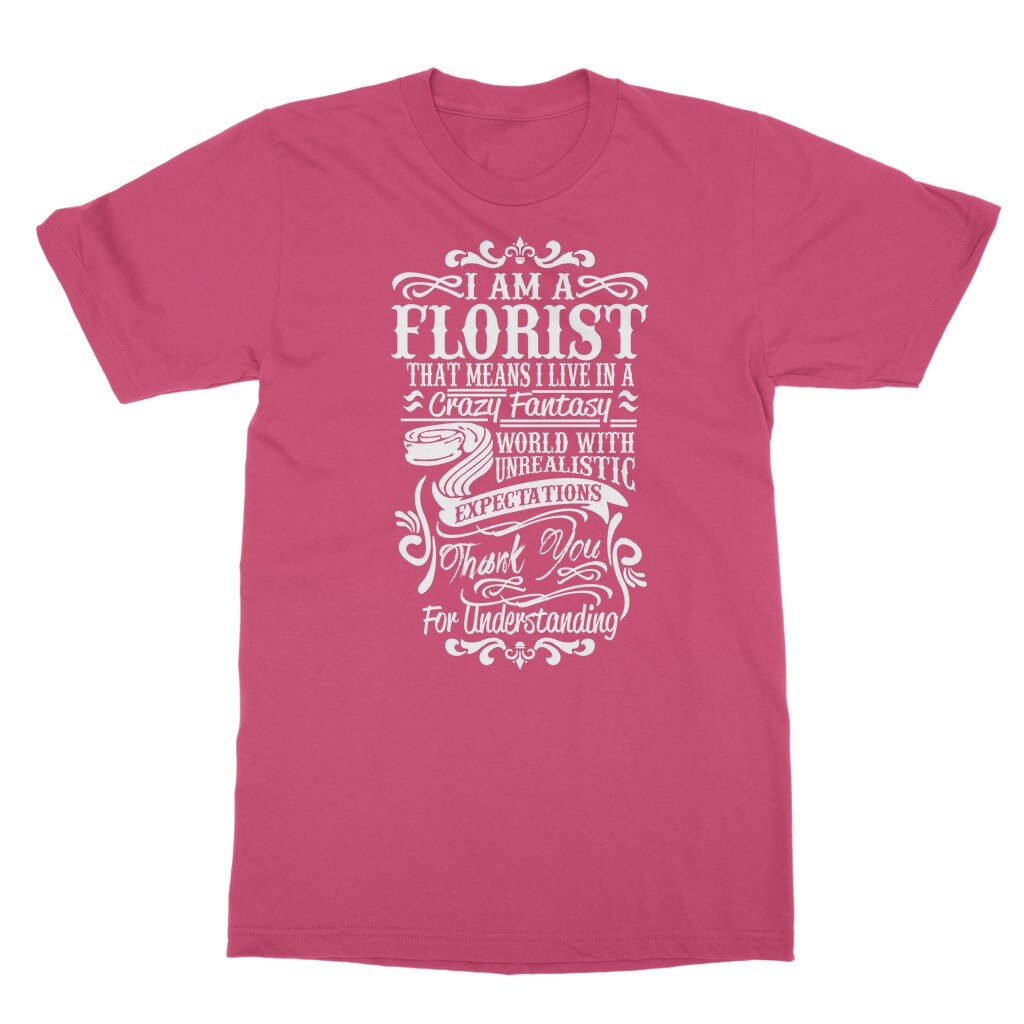 Florist Classic Adult TShirt For a Florist Florist Etsy