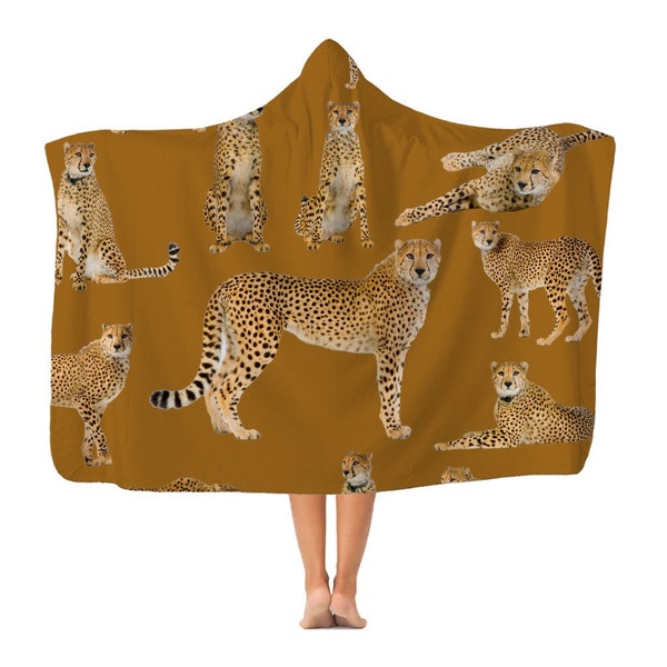 Cheetah Fleece Etsy