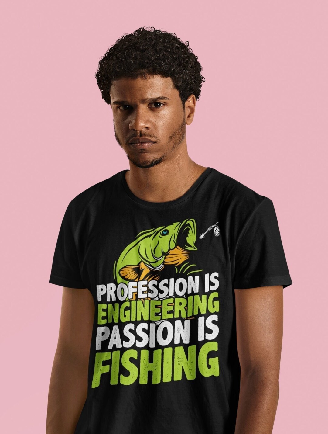Profession is Engineering Passion is Fishing Engineer Fishing Etsy