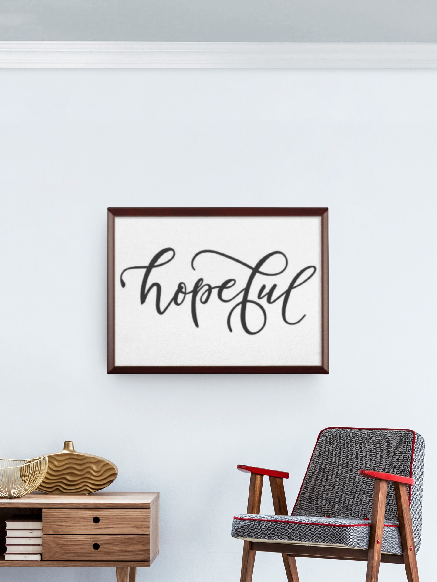 Hopeful Inspirational Wall Plaques Wall Plaque Gift Ideas Etsy UK