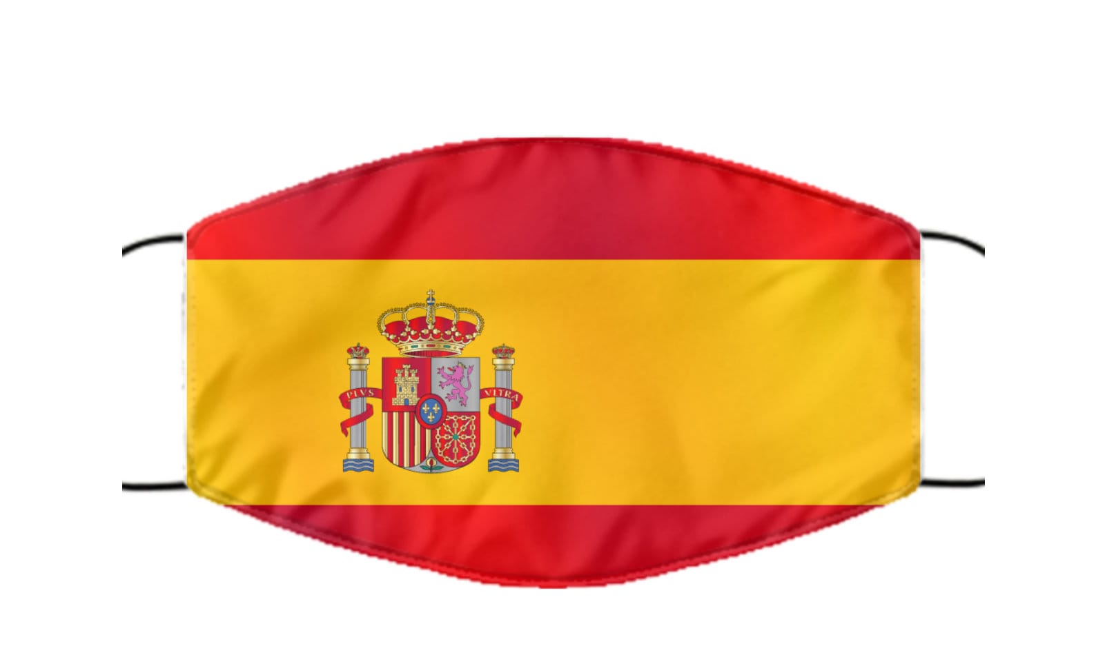 Spain Face Mask Spain Print Spain Print Face Mask UK Face Etsy