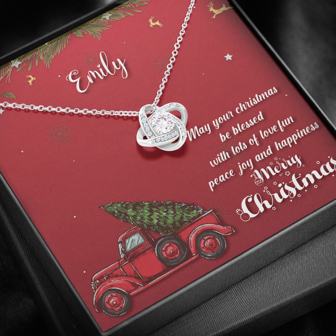 Christmas Gift for Mum Message Card Jewelry Granddaughter Etsy UK