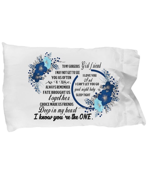 custom girlfriend pillow