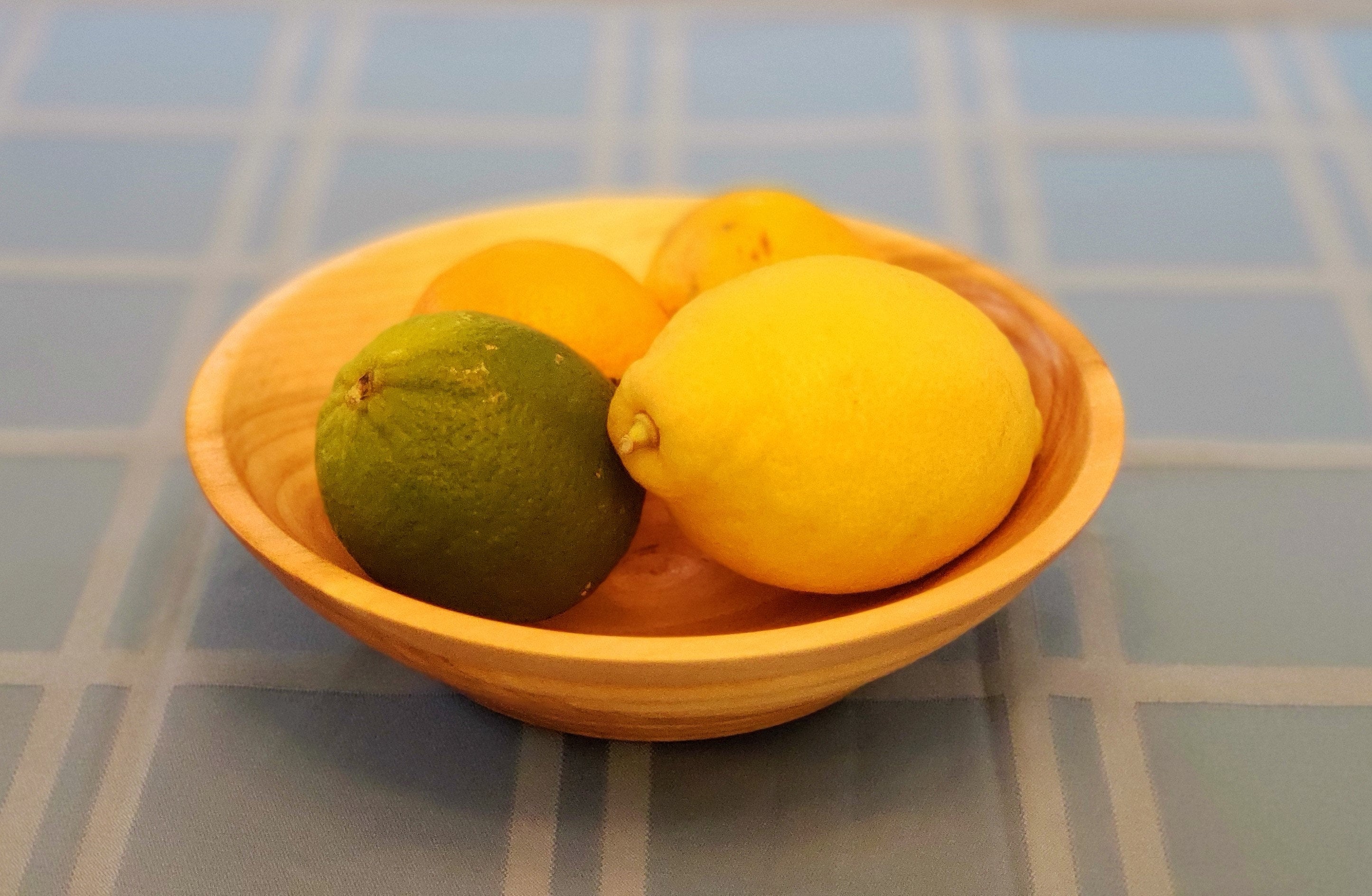 Beaded Fruit Bowl Handmade Sycamore Recycled Wood Etsy